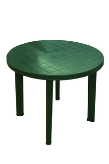 Outdoor Table DIANA TONDO 284037, green, Ø90×72 cm