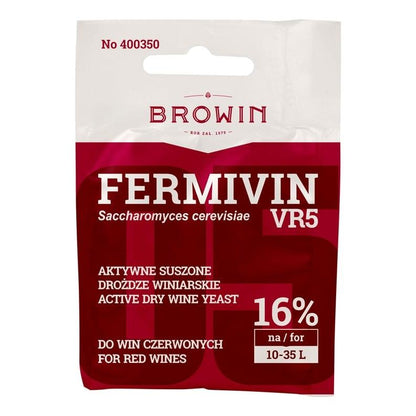 BIOWIN DRVR5/400350 dry wine yeast, 7 g
