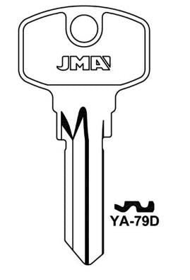 Заготовка ключа Jma YA-79D, 1 шт.