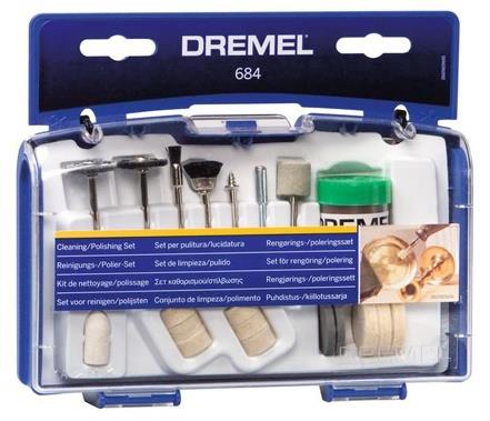 Poliravimo įrankių komplektas Dremel 684