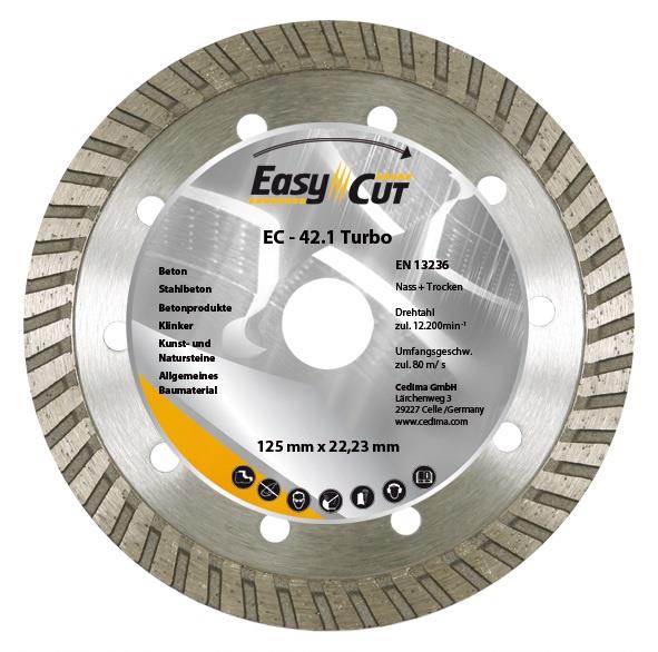 Tarcza diamentowa Cedima EC-42.2 125x22,23x2,2mm