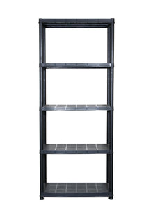 Storage shelf Platin, 71 x 38 x 170 cm, 5 shelves
