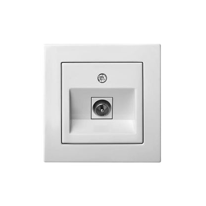 Antenna socket LIREGUS EPSILON, white