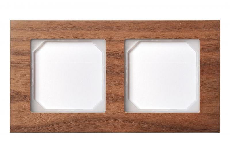 Double frame LIREGUS EPSILON, walnut
