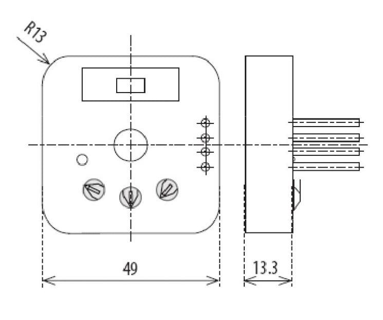 Laiko rėlė ETI SMR-T AC, 230 V