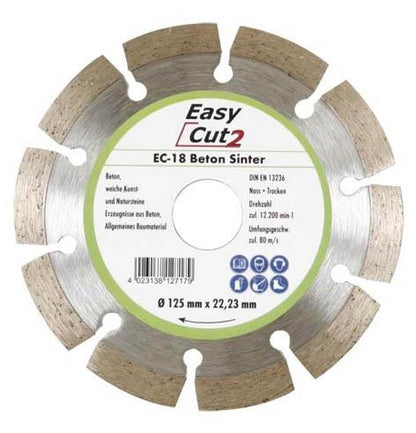 Diamond cutting disc Cedima EC-18 115x22.23x1.9mm
