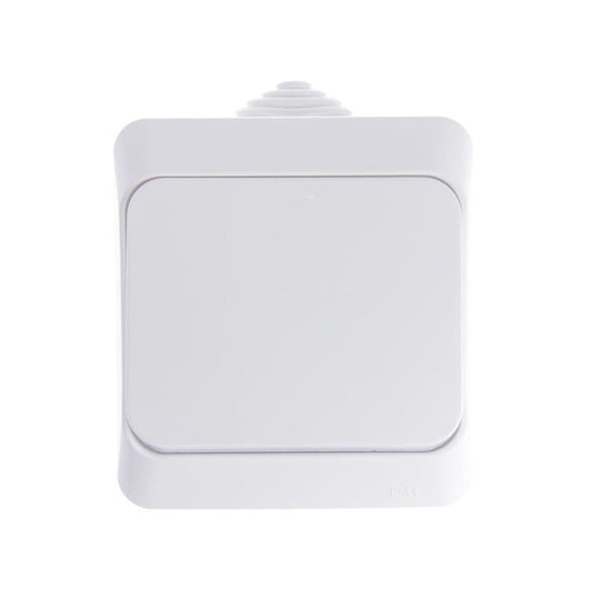 Switch SCHNEIDER CEDAR PLUS, white, IP44