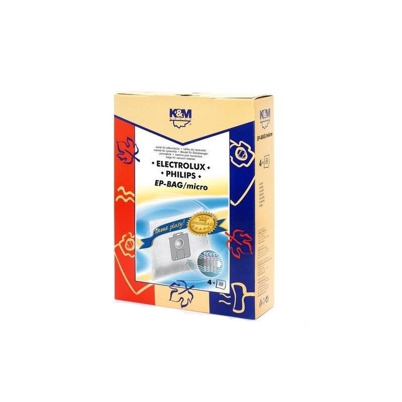 Vacuum cleaner bags K&M EP-BAG Micro, 4 pcs