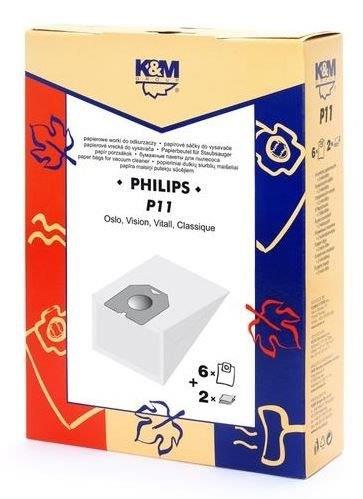 K&M P11 Micro vacuum cleaner bags, 4 pcs