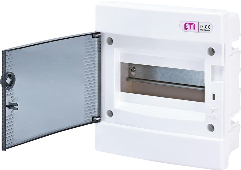 Модульный щиток ETI ECM08PT, скрытого монтажа, IP40, на 8 мод.
