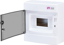 Модульный щиток ETI ECT08PT, накладной, IP40, 8 мод.