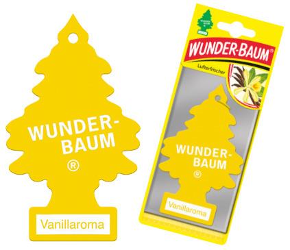 Automobilių oro gaiviklis Wunder-Baum Vanillaroma
