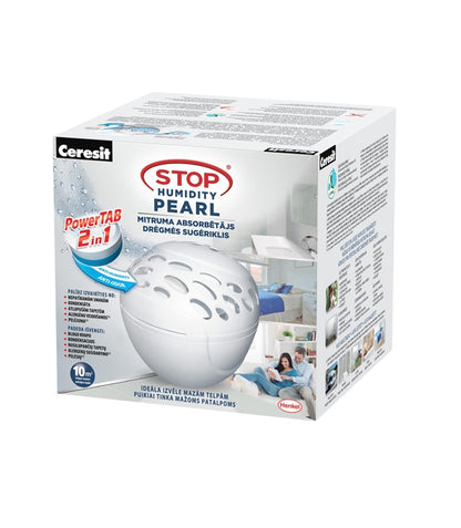 Moisture, unpleasant odor Pearl collector, white, 10m², 300g