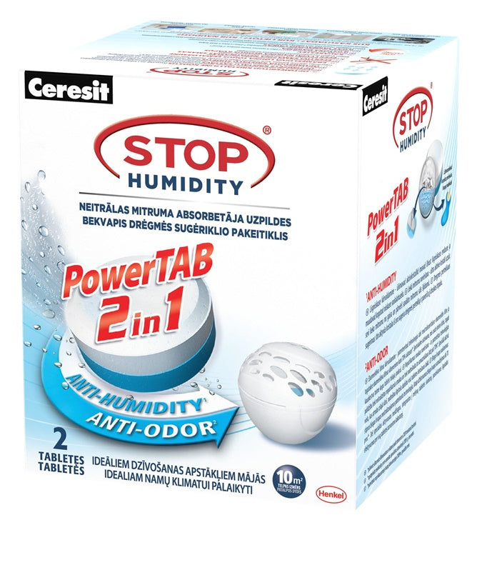 Pearl moisture and odor absorber tablets, 2x 300g