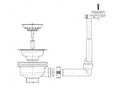 Valve Franke 112.0006.330, 3½"