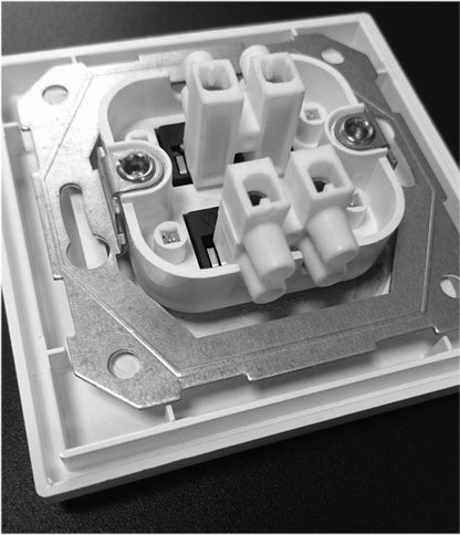 LIREGUS EPSILON speaker connection socket, sand color