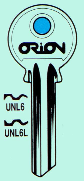 Key blank JMA unl6, u-6d, 1 pc.