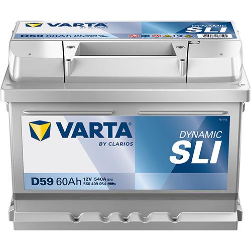 Akumulator Varta BD D59, 60 Ah, 540 A, 12 V