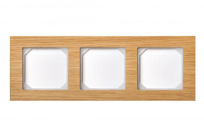 Triple frame LIREGUS EPSILON, natural oak