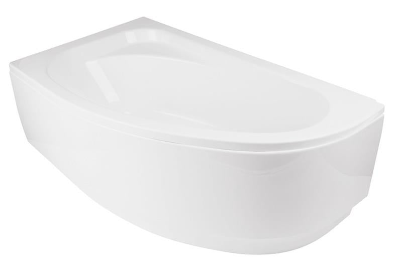 Left bath panel Piramida Cornea, 140x54 cm