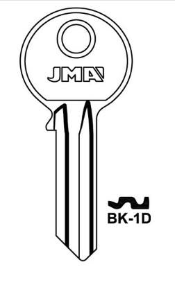 Raktų ruošinys Jma BK-1D, 1 vnt.