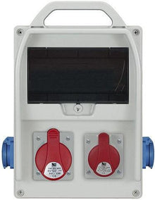 Modułowa rozdzielnica R-BOX B.18.300-7-S, 9 mod., 16/32A IP44
