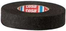 Izoliacinė juosta Tesa Velour Tape, juoda, 19 mm x 15 m