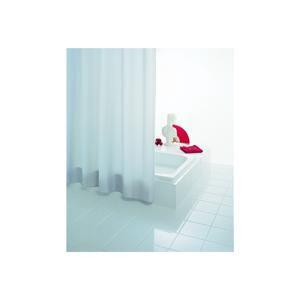 Vonios užuolaida RIDDER UNI WHITE 131311, balta, 200×180 cm