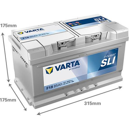 Battery Varta SD F18, 85 Ah, 800 A, 12 V