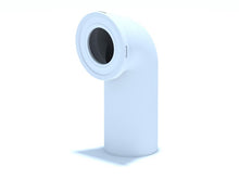 Toilet elbow Ani Plast W9220, 90°, Ø 110/141 mm, white