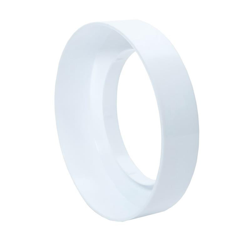 Toilet pan connector trim Ani Plast W9900, Ø 110 mm, white
