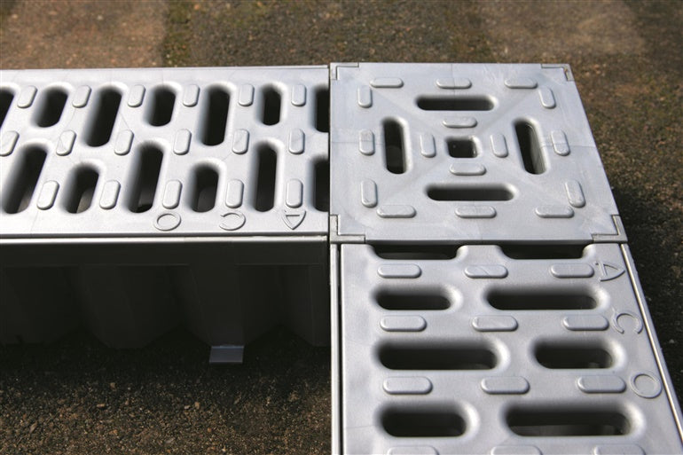 Corner connection element, Aco HexaLine 19280