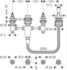 Dalis pajungiamoji Basic Set 13244180 maišytuvo 71456000