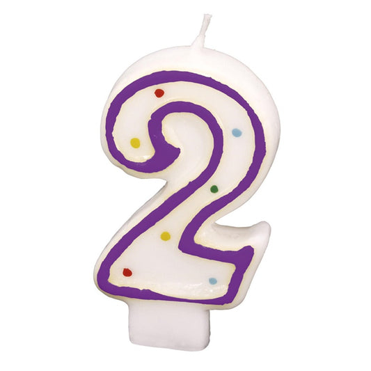 Cake candle no. 2, 7.3 cm