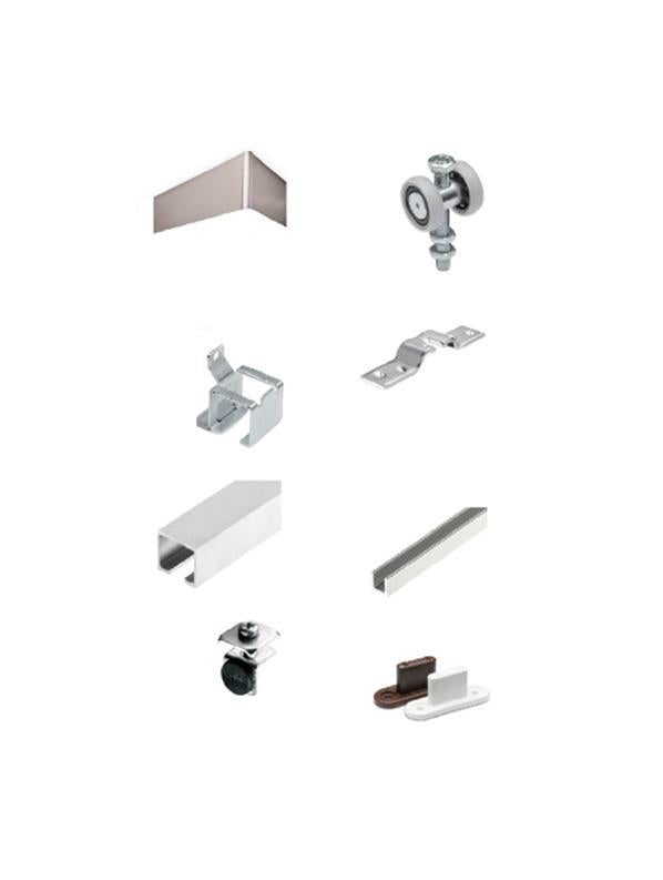 Sliding Door Track Kit Laguna, 2 m