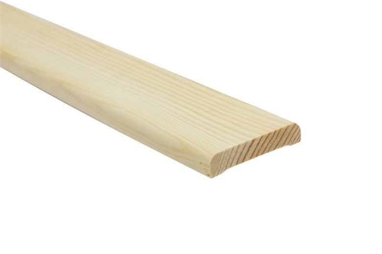 Door frame trim, pine, 12 x 60 x 2200 mm