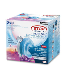 Moisture, odor coll. Aero 360° tab., lavender, 2x450g
