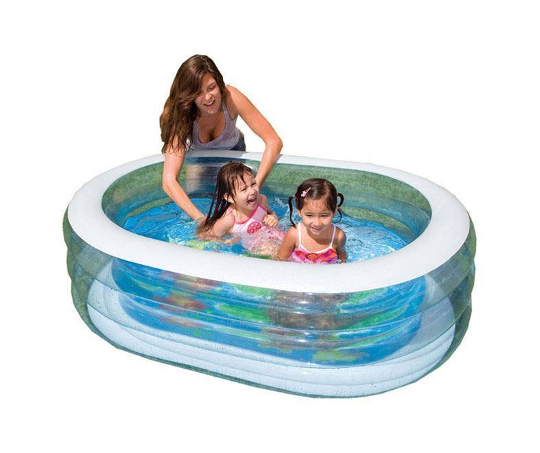 Inflatable Pool INTEX 57482NP, 163×107×46 cm, 238 l