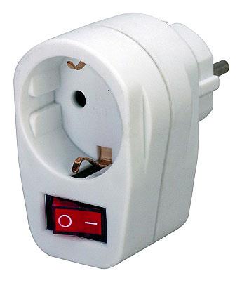 Wtyczka z wyłącznikiem BRENNENSTUHL, 16A, 230V, biała