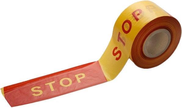 Juosta barjerinė "Stop", 0,1 x 100 m