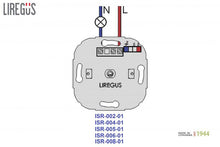 Šviesos reguliatorius LIREGUS EPSILON, metalo spalvos