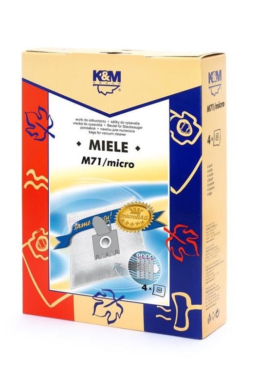 Worki do odkurzacza K&M M71 Micro, 4 szt.