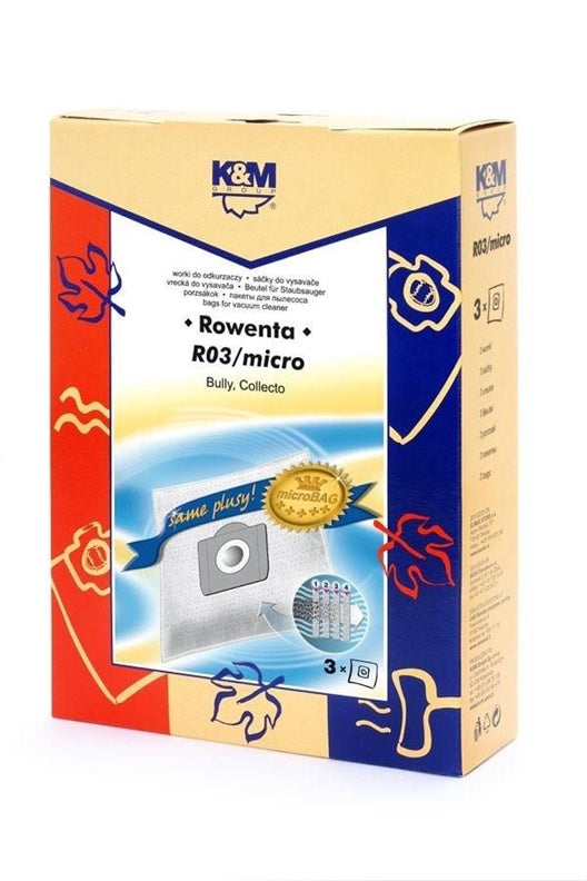 Dulkių siurblio maišelis K&M R03 MICRO