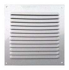 Kratka wentylacyjna aluminiowa, 150 x 150 mm, biała