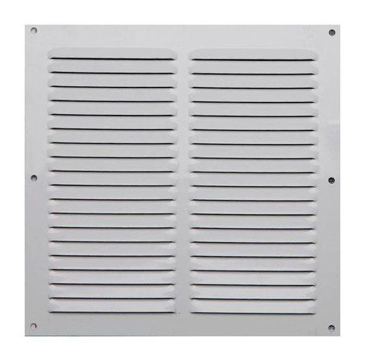 Aluminium ventilation grille, 200 x 200 mm