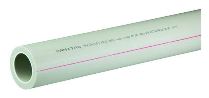 Vandentiekio vamzdis Sanitas PPR 01,2520, 25 x 4,2 mm x 4 m