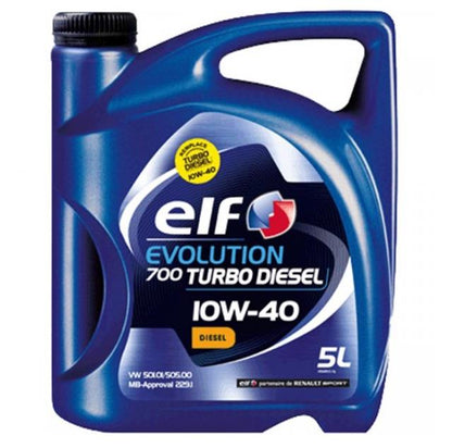 OLEJE SILNIKOWE „ELF EVOLUTION 700 TURBO DIESEL 10W-40” 5L