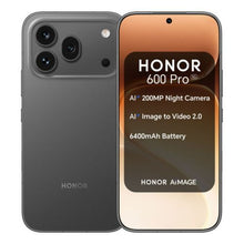 Honor 600 Pro 5G dviejų SIM 12 GB RAM 512 GB, juoda spalva
