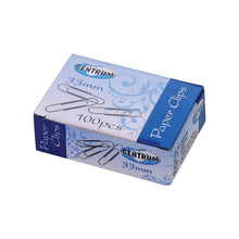 Paper clips Centrum 80058, 100 pcs