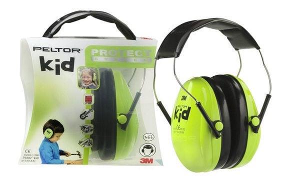 Nauszniki ochronne dla dzieci 3M Peltor Kid, zielone